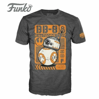 Spastic Pops In Stock! BB-8 (Poster) Type: Shirts & Jackets Brand: Funko Released: 2016 Related Subjects: BB-8 , Pop! Tees & Apparel , Star Wars Episode VII: The Force Awakens