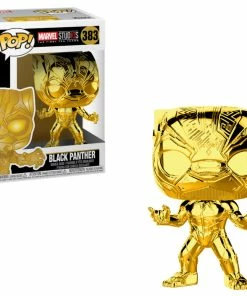 Spastic Pops Black Panther (Gold Chrome)