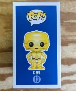 Spastic Pops C-3PO Type: Vinyl Art Toys (Large Font RARE Version)