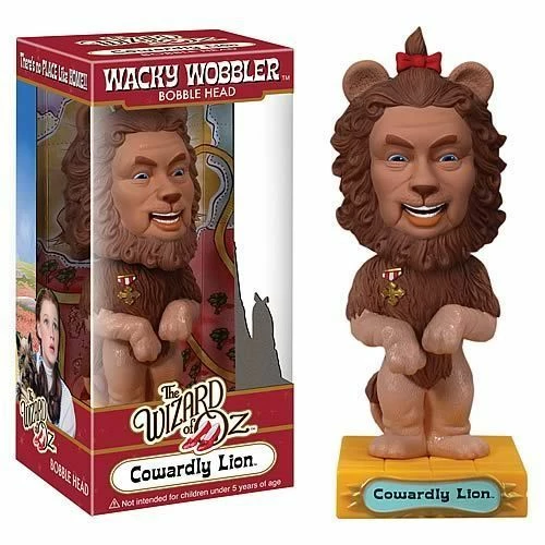 Spastic Pops Cowardly Lion Type: Vinyl Art Toys Brand: Funko Series: Wacky Wobblers Production Status: Standard Related Subjects: The Cowardly Lion , The Wizard Of Oz