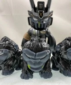 Cheap 𧨠Spastic Pops Custom LE1 Teq63 "The Marauder" & LE5 Resin Silverback Edition "Mini Rillas" By Playful Gorilla X Spastic Collectibles FREE US SHIPPING π― 20 Spastic Pops Custom LE1 Teq63