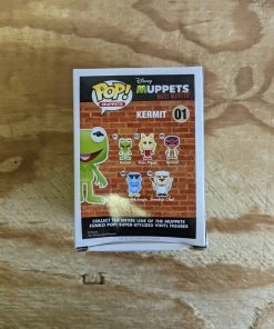 Spastic Pops [DAMAGED BOX] Pop! Vinyl , Pop! Muppets: Kermit The Drop!