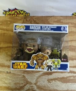 Spastic Pops [DAMAGED BOX] Rancor, Luke Skywalker, & Oola (3-Pack) Misc Funko!