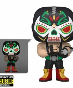Spastic Pops Dia De Los DC Bane Glow-in-the-Dark Pop! Vinyl Figure - Entertainment Earth Exclusive