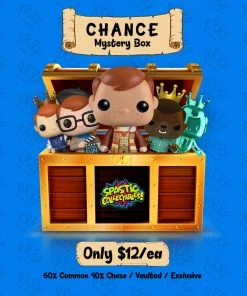 Flash Sale β Spastic Pops Misc Funko! February CHANCE Mystery Box Hunt For Freddy Funko(s) ($12/ea) (TOP PRIZES VALUED Up To $1530+!) π 5 Spastic Pops Misc Funko! February CHANCE Mystery Box Hunt For Freddy Funko(s) ($12/ea) (TOP PRIZES VALUED Up To $1530+!)
