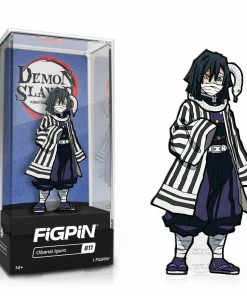 Spastic Pops All In Stock! FiGPiN Classic DEMON SLAYER - Obanai Iguro (811) [1st Edition - 5,000 Units]