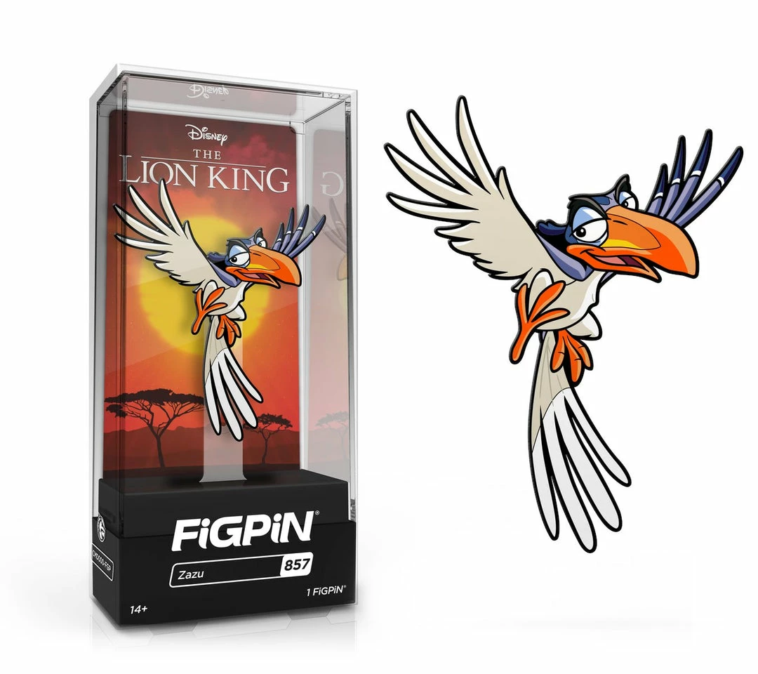 Flash Sale 🛒 Spastic Pops FiGPiN Classic DISNEY'S THE LION KING - Zazu (857) FiGPiN COMMON 1st Edition - 1,500 Units All In Stock! ✔️ 3 Spastic Pops FiGPiN Classic DISNEY'S THE LION KING - Zazu (857) FiGPiN COMMON 1st Edition - 1,500 Units All In Stock!
