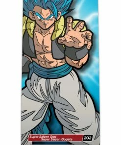 Spastic Pops FiGPiN Classic Dragon Ball Super Broly Movie: Super Saiyan God Super Saiyan Gogeta (#202) [WM]