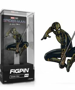 Spastic Pops All In Stock! FiGPiN Classic Marvel Studios Spider-Man: No Way Home - Spider-Man Black Suit (909) 1st Edition - 1,500 Units