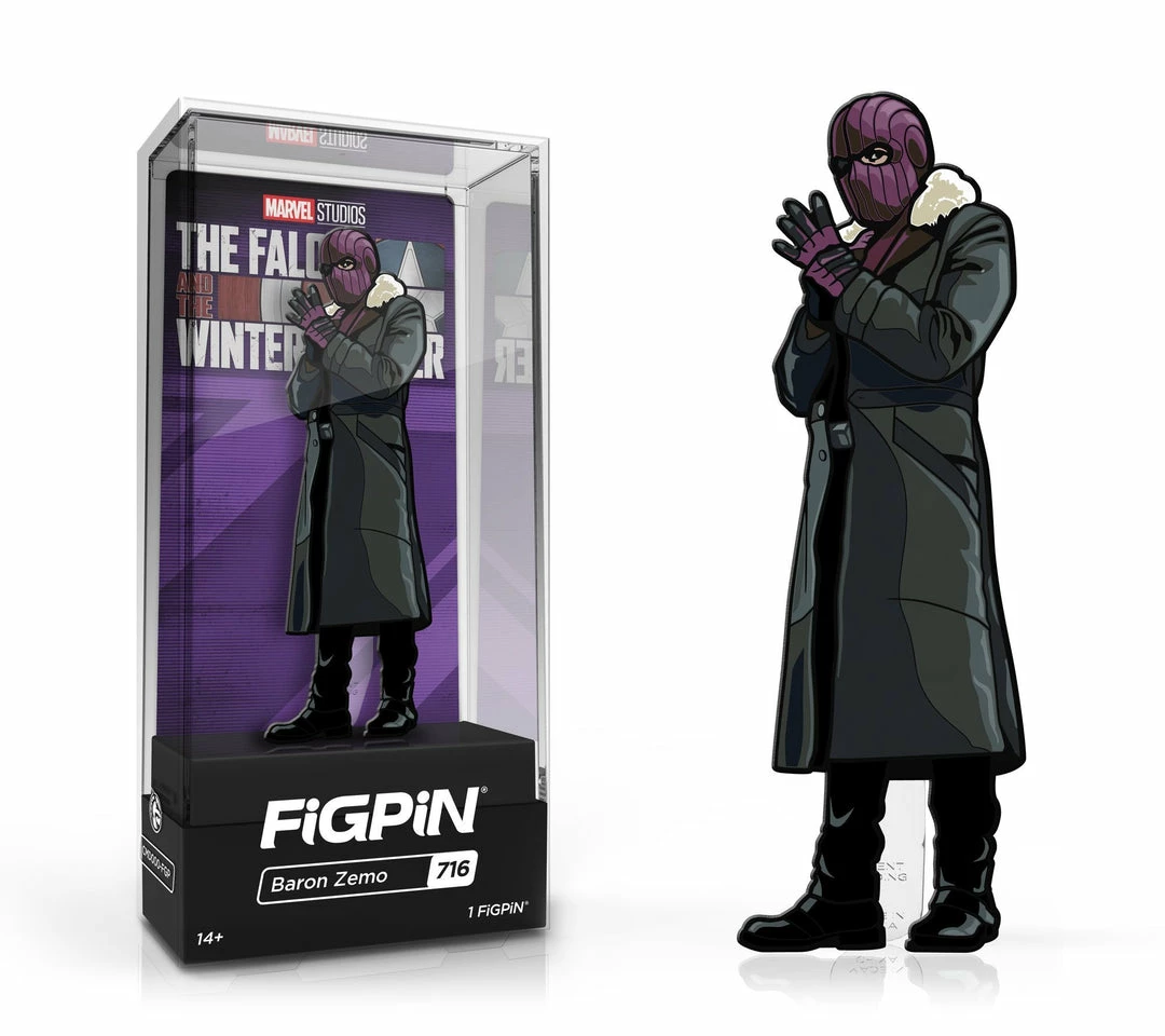 Wholesale π Spastic Pops FiGPiN Classic Marvel Studio's The Falcon And The Winter Soldier Baron Zemo (#716) (LIMITED EDITION 2K) π 3 Spastic Pops FiGPiN Classic Marvel Studio's The Falcon And The Winter Soldier Baron Zemo (#716) (LIMITED EDITION 2K)