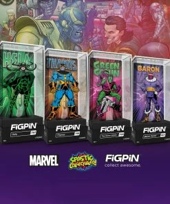 Spastic Pops All In Stock! FiGPiN Classic MARVEL VILLAINS - Set Of 4