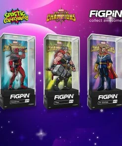 Spastic Pops FiGPiN Classic MARVEL'S CONTEST OF CHAMPIONS - Set Of 3 (1ST EDITION LE2K)