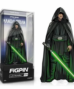 Spastic Pops All In Stock! FiGPiN Classic Star Wars™: The Mandalorian™ - Luke Skywalker™(825) (1ST EDITION LE3000)