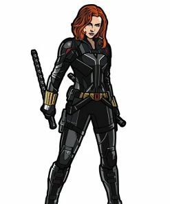 Spastic Pops FiGPiN Classic Taskmaster Black Widow 398 Property: Black Widow (Marvel)