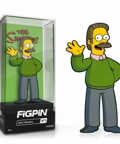 Spastic Pops All In Stock! FiGPiN Classic THE SIMPSONS Series 2 - Ned Flanders (871) (1ST EDITION LE2000)