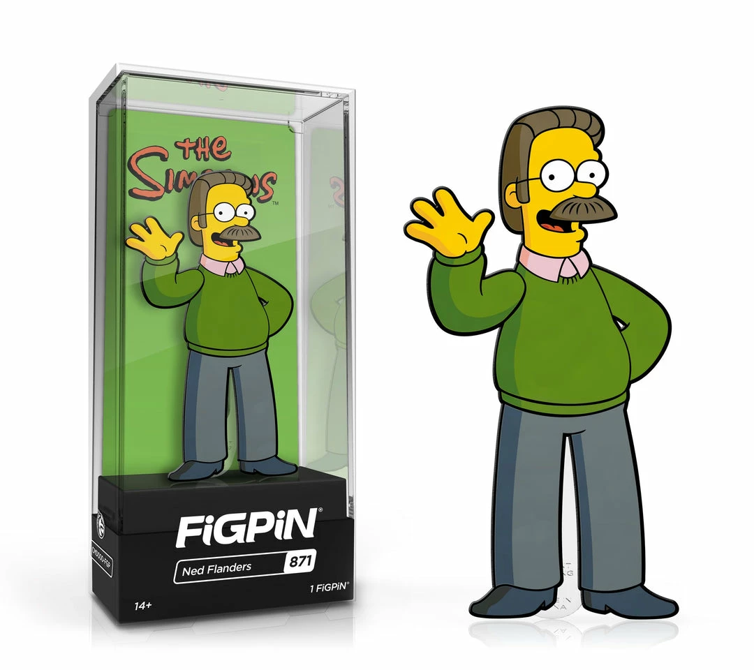 Best Pirce βοΈ Spastic Pops All In Stock! FiGPiN Classic THE SIMPSONS Series 2 - Ned Flanders (871) (1ST EDITION LE2000) π 3 Spastic Pops All In Stock! FiGPiN Classic THE SIMPSONS Series 2 - Ned Flanders (871) (1ST EDITION LE2000)