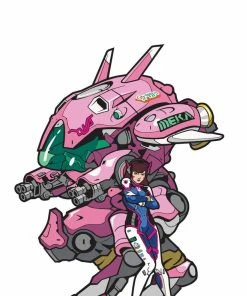 Spastic Pops FiGPiN RARE FINDS [LOT B SEQUENCE 1960/9600] D.Va + Meka X5