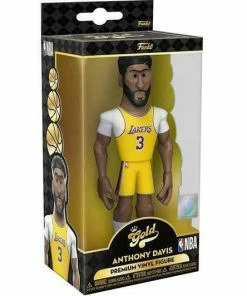 Spastic Pops All Sports! Funko Gold 5" NBA: Los Angeles Lakers- Anthony Davis (Yellow)