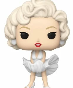 Spastic Pops In Stock! Funko Pop! Icons Marilyn Monroe Set Of 2: Marilyn Monroe #24 Marilyn Monroe (Black & White) #24
