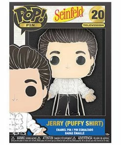 Spastic Pops Funko POP! Pins: Seinfeld - Jerry In Stock!
