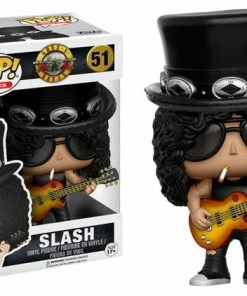 Spastic Pops In Stock! Funko Pop! Rocks Guns N Roses Set Of 2: Slash #51 Axl Rose #50