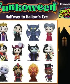 Spastic Pops Disney! [UPDATED ARRIVAL ESTIMATE: Q3 2022] FUNKOWEEN PREORDER (Arrival Q4 2021) Mystery Minis: Disney Villains- 12PC SEALED CASE