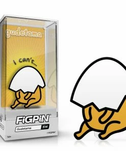 Spastic Pops In Stock: FiGPiN Classic: Gudetama [I Can't] #514 All In Stock!