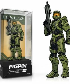 Spastic Pops The Drop! In Stock: FiGPiN Classic HALO: Master Chief (#80) (LE3000)