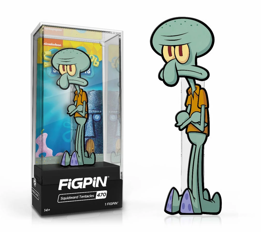 Wholesale π₯ Spastic Pops All In Stock! In Stock: FiGPiN Classic: Nickelodeon - Squidward Tentacles #470 π― 3 Spastic Pops All In Stock! In Stock: FiGPiN Classic: Nickelodeon - Squidward Tentacles #470