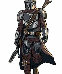 Spastic Pops All In Stock! In Stock: FiGPiN Classic: The Mandalorian - The Mandalorian (#508)