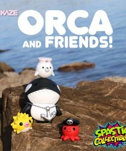 Spastic Pops IN STOCK MARTIAN TOYS Kaze Studio X Martian Toys ORCA & Friends! Designer Brands!
