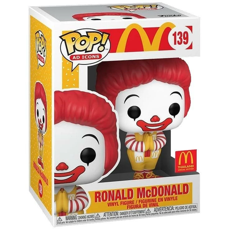 Coupon π Spastic Pops IN STOCK: McDonalds Thailand Exclusive Edition Ronald McDonald (Common) Misc Funko! π 3 Spastic Pops IN STOCK: McDonalds Thailand Exclusive Edition Ronald McDonald (Common) Misc Funko!