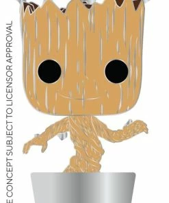 Spastic Pops IN STOCK Pop! Pins: MARVEL Groot (Silver Leaves) CHASE