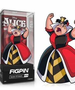 Spastic Pops Disney! IN STOCK: FiGPiN Classic Disney's ALICE IN WONDERLAND Queen Of Hearts #605
