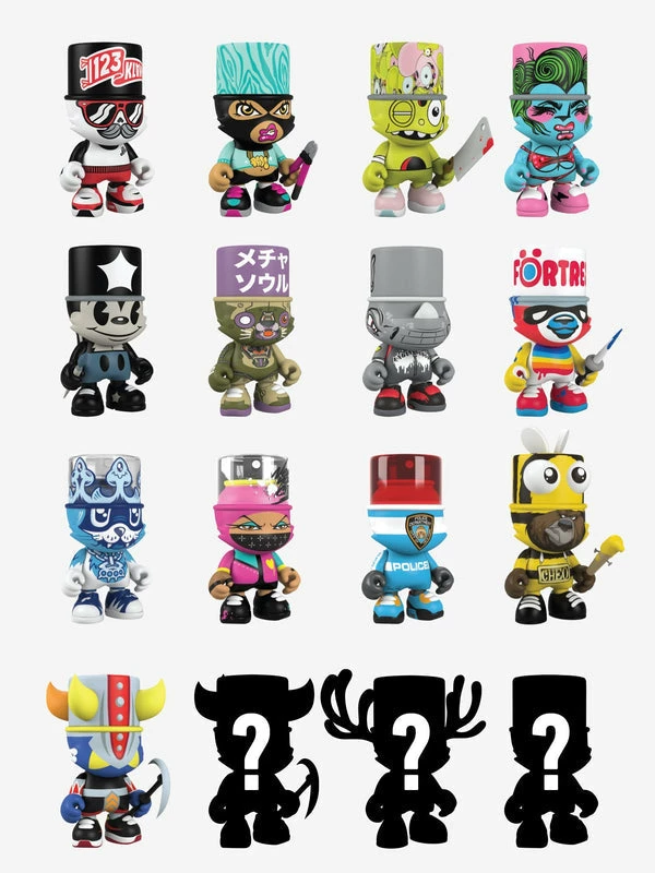 Hot Sale π Spastic Pops Designer Brands! IN STOCK: SuperPlastic KRANKY SERIES ONE 3" π 31 Spastic Pops Designer Brands! IN STOCK: SuperPlastic KRANKY SERIES ONE 3"