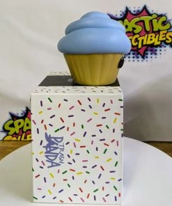 Spastic Pops Designer Brands! In Stock: TRASH PANDA TOYS Original Blue Cake Vinyl Figure