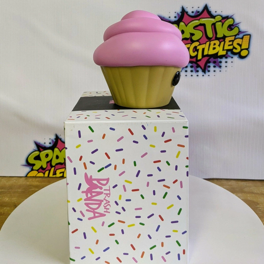 Best Sale π― Spastic Pops In Stock: TRASH PANDA TOYS Original Pink Cake Vinyl Figure π 8 Spastic Pops In Stock: TRASH PANDA TOYS Original Pink Cake Vinyl Figure