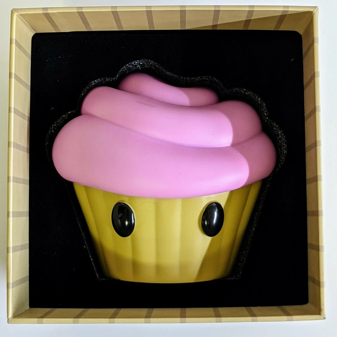 Best Sale π― Spastic Pops In Stock: TRASH PANDA TOYS Original Pink Cake Vinyl Figure π 9 Spastic Pops In Stock: TRASH PANDA TOYS Original Pink Cake Vinyl Figure