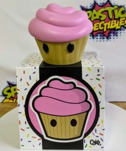 Spastic Pops In Stock: TRASH PANDA TOYS Original Pink Cake Vinyl Figure