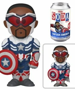 Spastic Pops IN STOCK: [Vinyl Soda] Marvel - Captain America (Captain Falcon) [with 1 In 6 Chance At Chase!] Marvel!