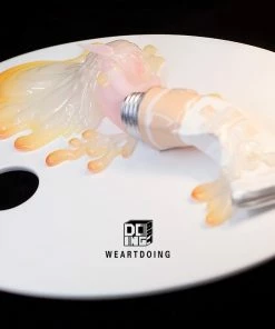 Spastic Pops Designer Brands! IN STOCK [WEARTDOING] LE199 The Sleeping Beauty Of Color-GID Orange