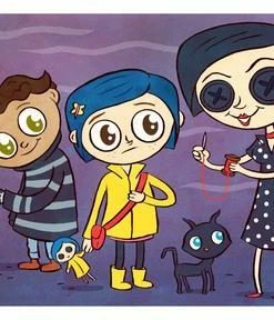 Spastic Pops JELLYKOE: “Coraline” 8 X 10 Art Print