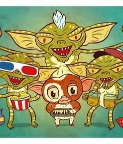 Spastic Pops JELLYKOE: "Gremlins" 8 X 10 Limited Edition Print