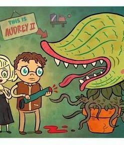 Spastic Pops JELLYKOE: "Little Shop Of Horrors" Limited Edition Print