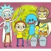 Spastic Pops JELLYKOE: "Rick And Morty" 8 X 10 Limited Edition Print