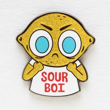 New π Spastic Pops JELLYKOE: "Sour Boi" Hard Enamel Pin Designer Brands! π 3 Spastic Pops JELLYKOE: "Sour Boi" Hard Enamel Pin Designer Brands!