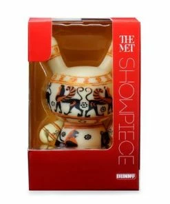 Spastic Pops KIDROBOT THE MET 3" SHOWPIECE DUNNY- GREEK COSMETIC VASE Designer Brands!