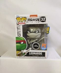 Spastic Pops The Drop! Leonardo Eastman & Laird's - Leonardo (Black & White)