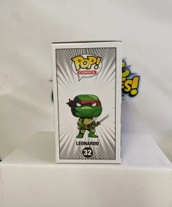 Spastic Pops The Drop! Leonardo Eastman & Laird's - Leonardo (Black & White)