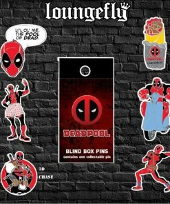 Spastic Pops Loungefly Blind Box Enamel Pins: Marvel Deadpool (Buy 12 For A SEALED Case) Marvel!